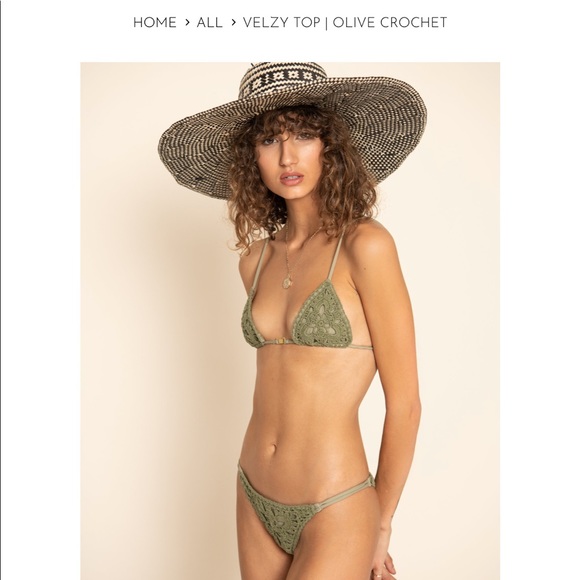 Rove Other - Rove Velzy top and bottom size small (olive green)